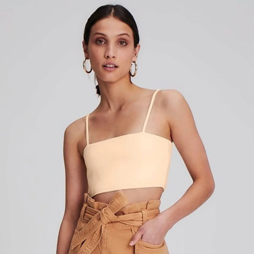 A.L.C. Winnie Knit Crop Top, NWT - Picture 1 of 9